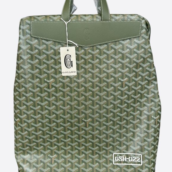 Goyard Khaki Cisalpin Backpack
